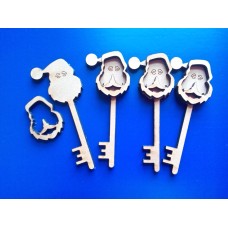 3mm MDF  Mini Magic Santa Key 